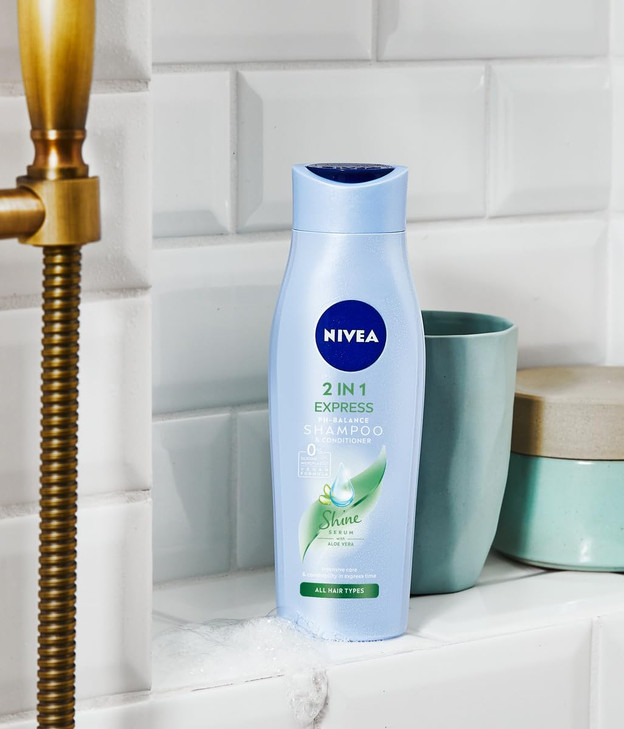 Nivea 2in1 Express Shampoo Conditioner 250 ml 84 fl oz by Nivea