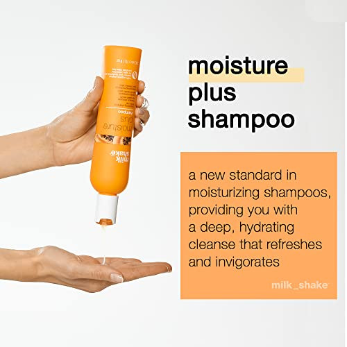 milkshake Moisture Plus Hydrating and Moisturizing Shampoo for Dry Hair 17 Fl Oz
