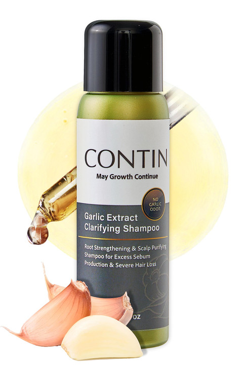 CONTIN Garlic Shampoo series for Oily Sensitive Scalp AntiThinning AntiDandruff Hair Growth Shampoo 202Fl Oz