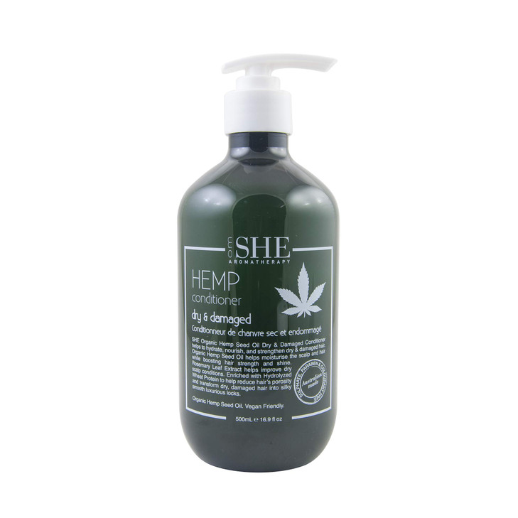 Om She Aromatherapy Hemp Seed Oil Dry Damaged Conditioner Dry Damaged