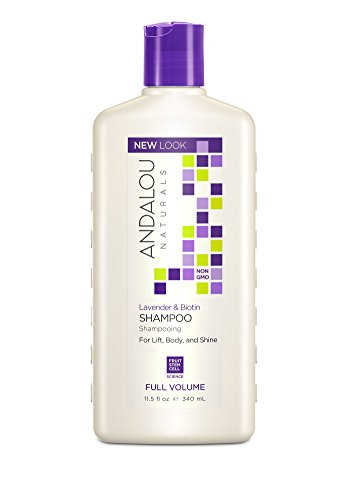 Andalou Naturals Lavender Biotin Full Volume ShampooPurple115 Fl Oz Pack of 1