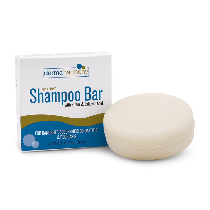 Dermaharmony 5 Sulfur 2 Salicylic Acid Shampoo Bar for Dandruff 4 oz