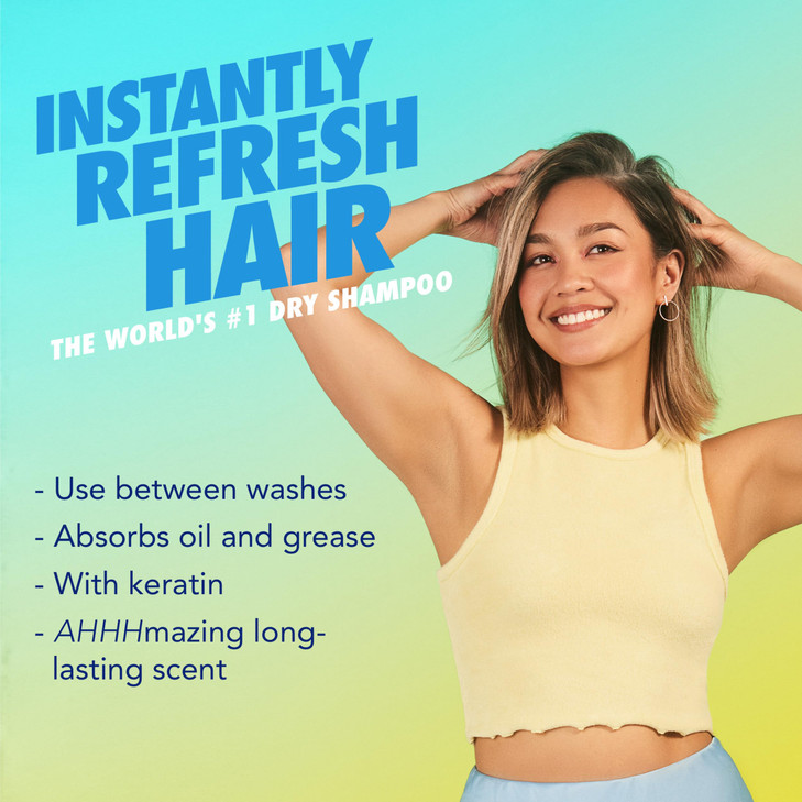 Batiste Dry Shampoo Fresh Fragrance Refresh Hair and Absorb Oil Between Washes Waterless Shampoo for Added Hair Texture