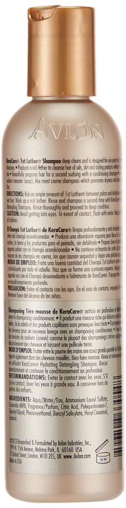 KeraCare Avlon 1st Lather Shampoo 8 Ounce