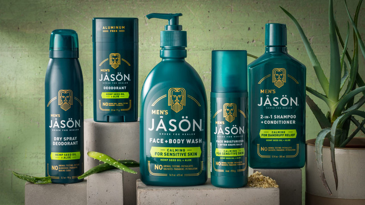 Jason Mens Calming 2in1 Shampoo and Conditioner 12 oz