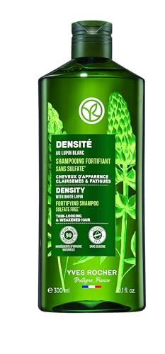 Yves Rocher Fortifying Shampoo Density Density Rescue to Cleanse Scalp Strengthen Hair 101 fl oz