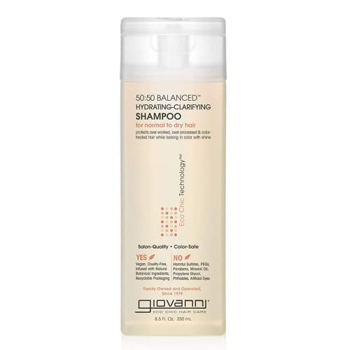Giovanni Hair Care 5050 Balanced HydratingClarifying Shampoo 85 Fl oz