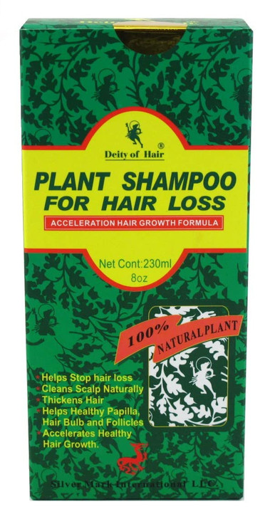 Deity of Hair Plant Shampoo for Hair Loss 8 Fl Oz