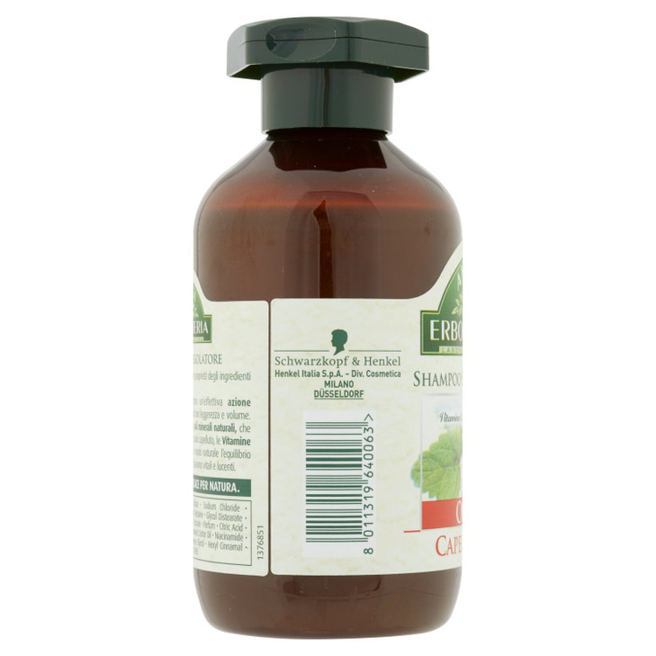 Antica Erboristeria Ortica Nettle Seboregulating Shampoo 845 Fluid Ounce 250ml Package Italian Import