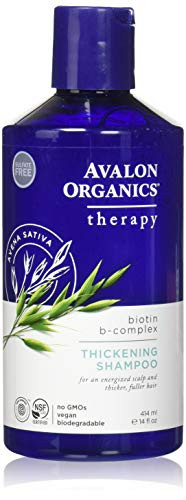 Avalon Organics Thickening Shampoo Complex Packaging may vary Biotin B 14 Fl Oz