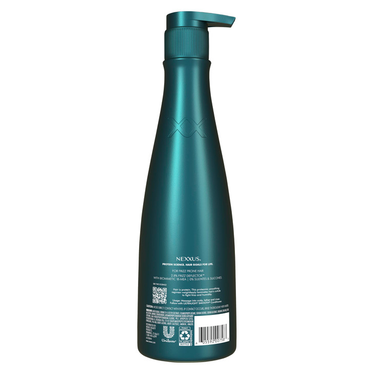 Nexxus Ultralight Smooth Shampoo Weightless for Dry and Frizzy Hair Smooth Hair Treatment to Block Out Frizz 135 fl oz