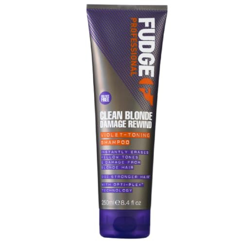 Fudge Clean Blonde Damage Rewind VioletToning Shampoo 84 oz