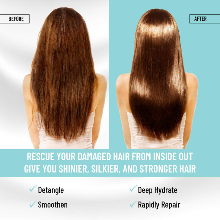 Hair Treatment Hair Mask MagiForet Argan Oil 9 Zero Hair Water Treatment with Natural Keratin Protein Sulfate Free Repai