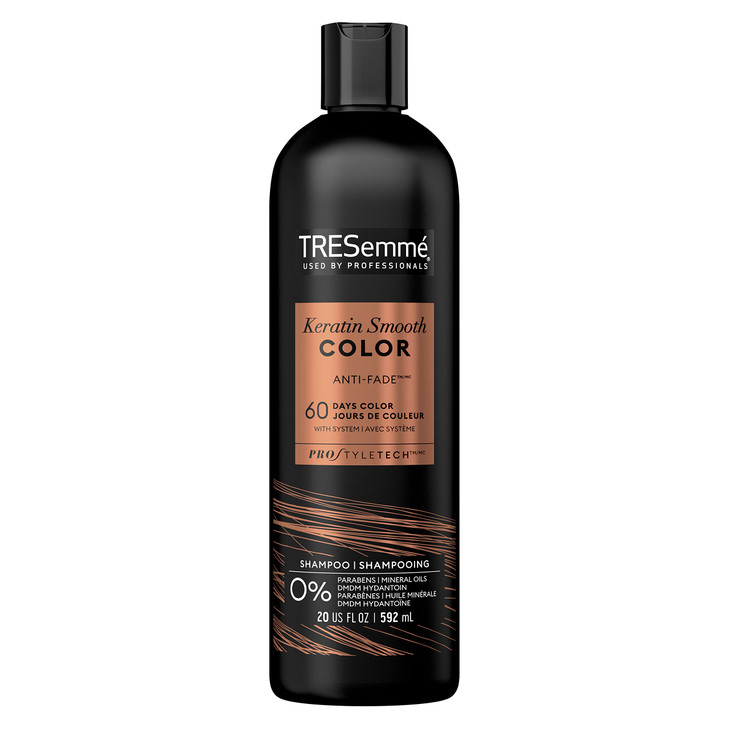 TRESemm Keratin Smooth Color SulfateFree Shampoo for ColorTreated Hair Formulated With Pro Style Technology 20 oz