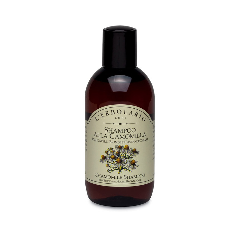 LErbolario Chamomile Shampoo Blonde and Light Brown Hair Clarifying Shampoo for Men and Women Moisturizing to Prevent Ha