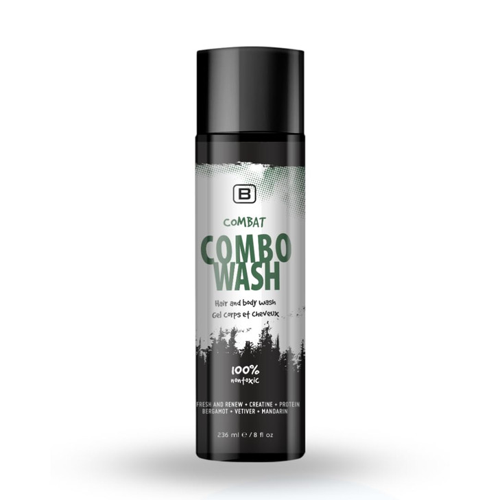 BOYZZ ONLY Black on White Combat Combo Wash EWG VERIFIED Organic Cruelty Free Vegan