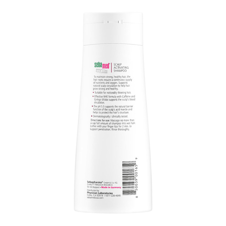 SEBAMED Scalp Activating Shampoo for Thinning Hair Supports Natural Hair Growth Helps Fight Hair Loss Dermatologist Reco