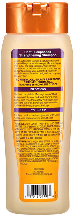 Cantu Grapeseed Hydrating Sulfate Free Shampoo 135 fl oz