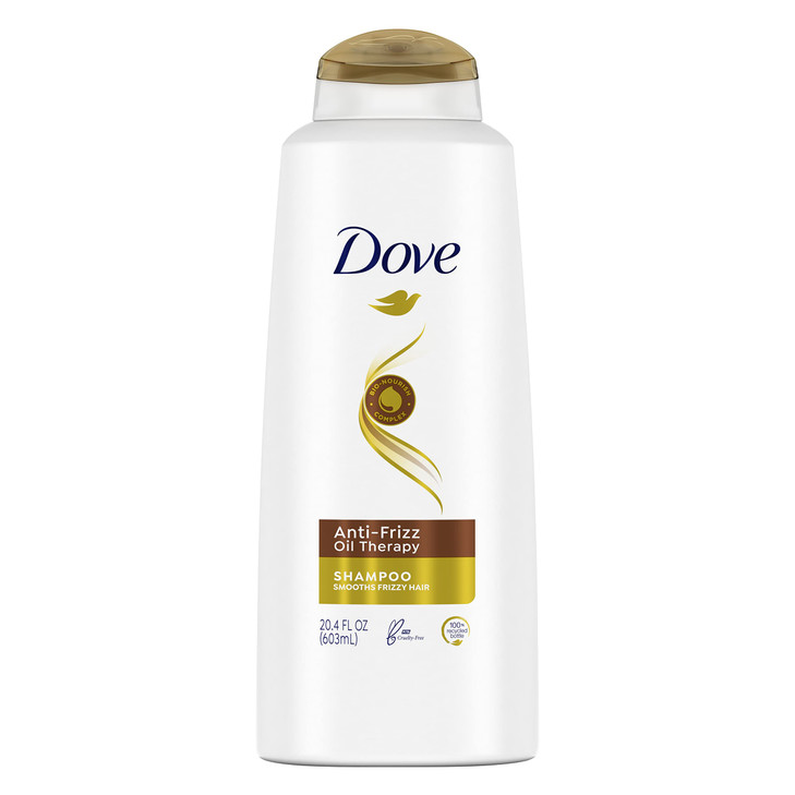 Dove Nutritive Solutions Shampoo AntiFrizz Oil Therapy 204 Fl oz