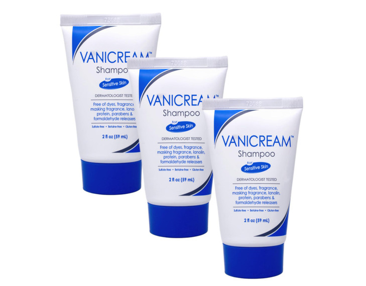 Free Clear Shampoo 2 Ounce Travel Size Pack of 3