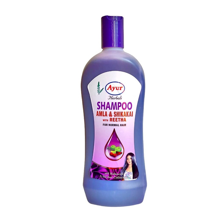 Amla and Shikkai With Reetha Shampoo 1000 Milliliter Ayur