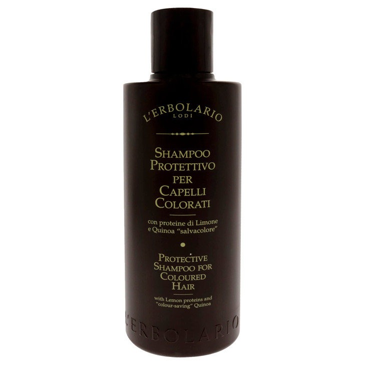 LErbolario Protective Shampoo for Colored Hair Clarifying Shampoo for Men and Women With ColorSaving Quinoa for Soft Ela
