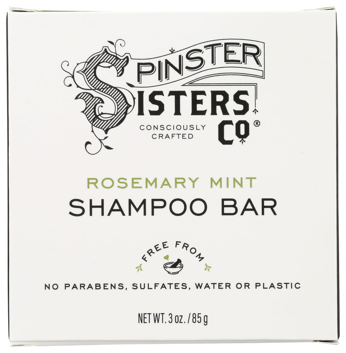 Spinster Sisters CO Rosemary Mint Shampoo Bar 3 OZ