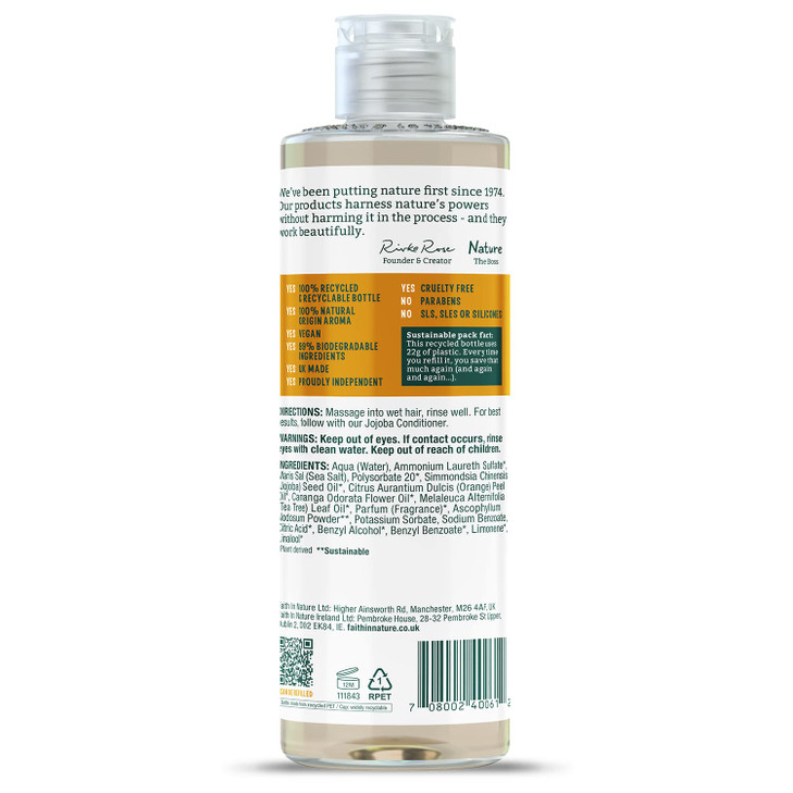 Faith in Nature Jojoba Shampoo 400ml