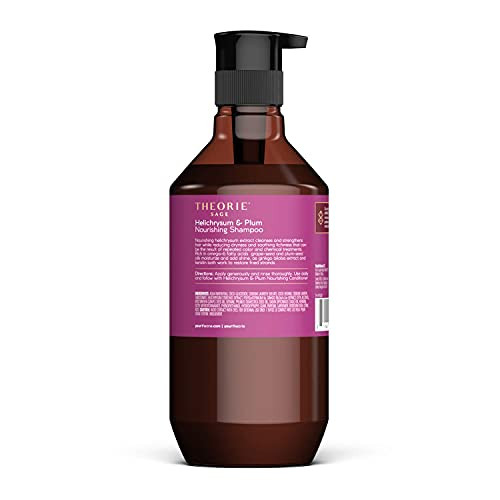 Theorie Sage Helichrysum Plum Nourishing Shampoo For Dry OverProcessed Hair Protects Color Keratin Treated Hair 400ml La