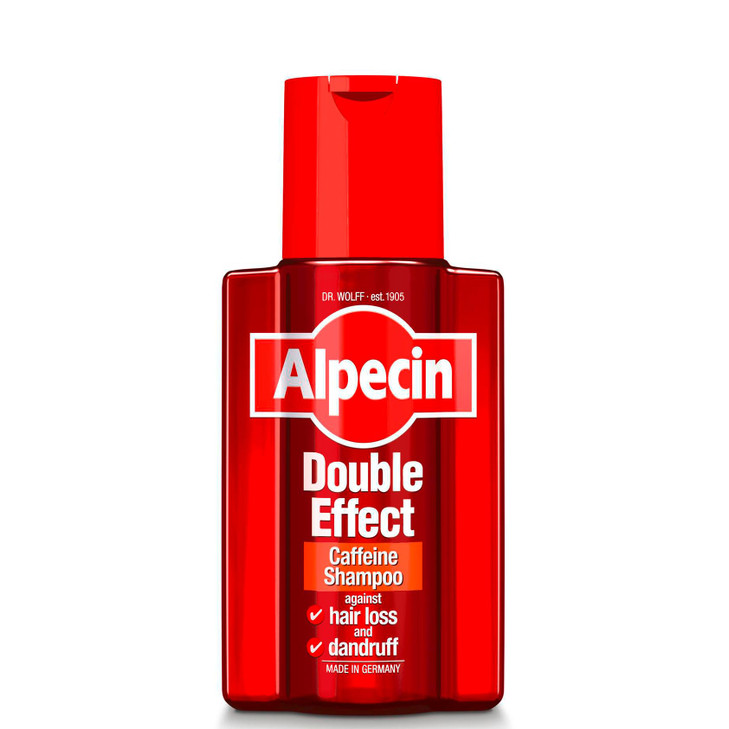 New Alpecin Double Effect Caffeine Shampoo Fights Against Dandruff Hair Loss 200ml by ALPECIN