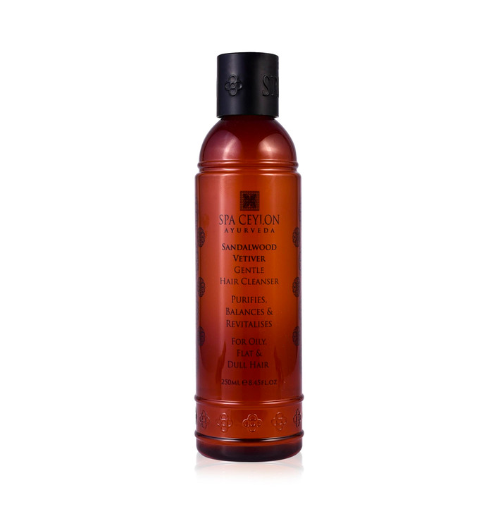 SPA CEYLON Sandalwood Vetiver Gentle Cleanser SulfateFree Shampoo Oily Flat Dull Hair Care Natural