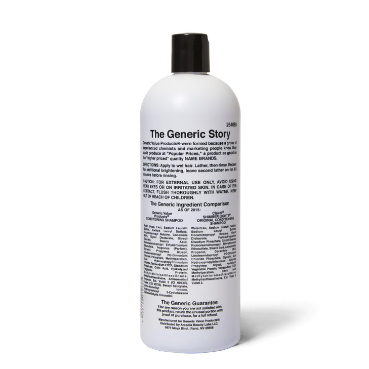 Generic Value Products Conditioning Purple Shampoo Tones Down Brassiness Brightens and Refreshes Faded Highlights Remove