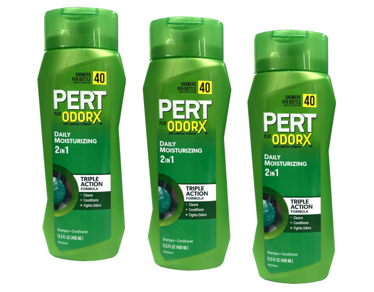 Pert Plus 2in1 Shampoo Plus Conditioner Normal Hair135 Fl Oz Pack of 3