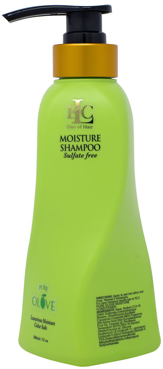ELC Pure Olove Moisturizing Shampoo 12oz