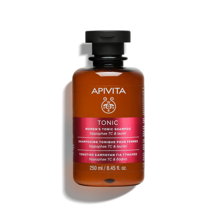 Apivita Tonic Womens Shampoo for Thinning Hair Strengthens Promotes Hair Growth with Hippophae Tonic Complex Laurel Prop