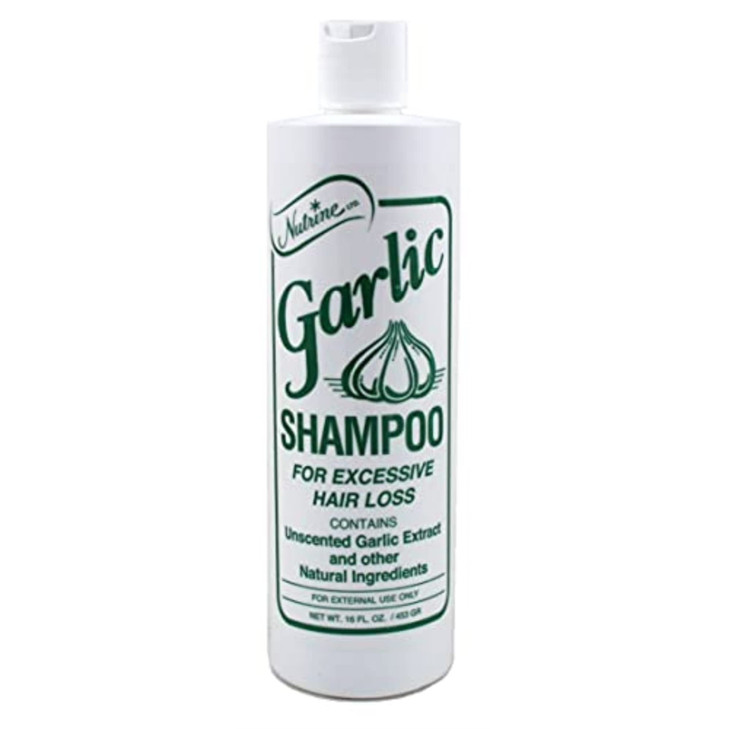 Nutrine Garlic Shampoo Unscented 16oz Pack of 2