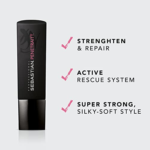 Sebastian Professional Penetraitt Shampoo Strengthening Repair For Damaged Colored Hair 84 fl oz