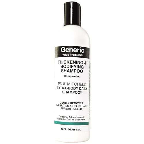 Generic Value Products Thickening Bodifying Shampoo Helps Repair Damaged Hair Improves Strength For Thicker and Fuller L