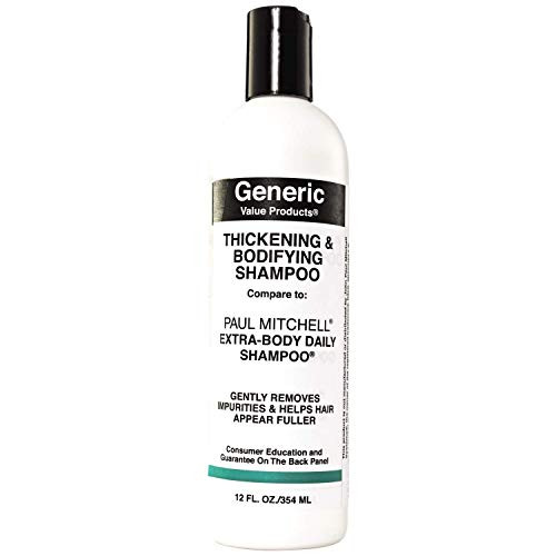 Generic Value Products Thickening Bodifying Shampoo Helps Repair Damaged Hair Improves Strength For Thicker and Fuller L