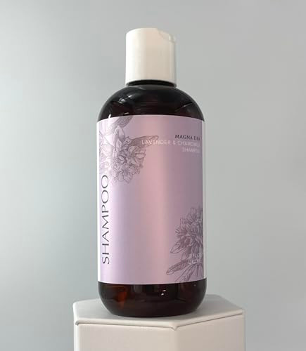 Magna Dea Lavender Chamomile Shampoo Sulfate Free Paraben Free No Artificial Dyes or Fragrances Cruelty Free Vegan 8oz