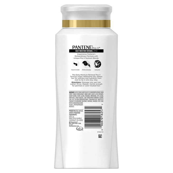 Pantene ProV Daily Moisture Renewal 2 in 1 Shampoo Conditioner 201 fl oz