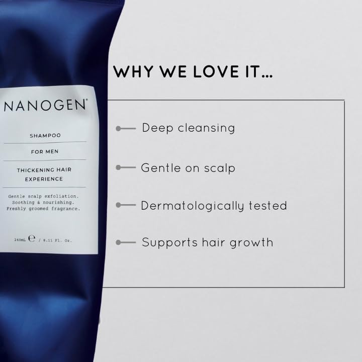 Nanogen Thickening Shampoo for Men 240ml