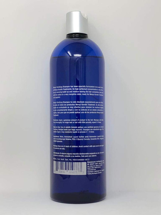 Mevys Clarifying Shampoo 338 oz 1000 ml