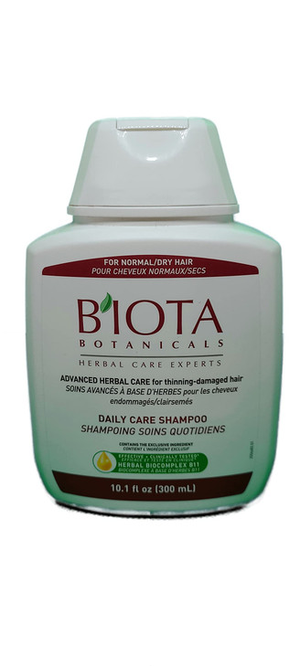BIOTA Botanicals Herbal Care Experts Daily Care Shampoo For NormalDry Thinning Hair 101 OZ