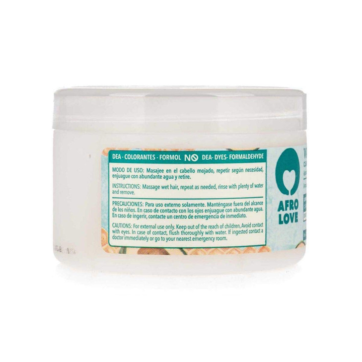 Afro Love Wash Love Cleansing Creme CoWash 8oz LatherFree Conditioner for Curly Coily Wavy Hair Hydrating Nourishing wit