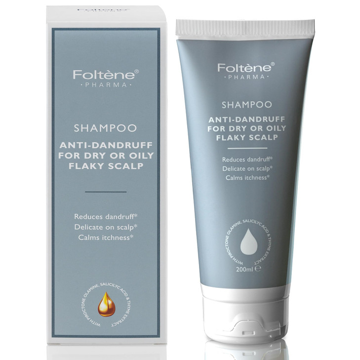 Foltene Anti Dandruff Shampoo for Men Women Dry Scalp Shampoo for Itchy Oily Scalp Dandruff Treatment with Piroctone Ola