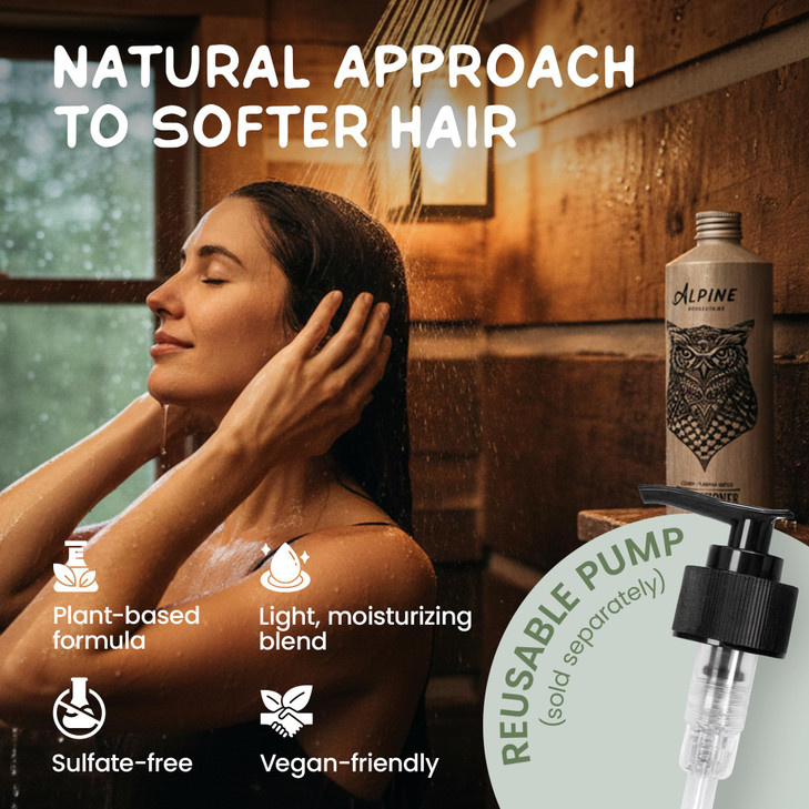 Alpine Provisions Natural Organic Conditioner with Cedar Sandalwood Moisturizing Hair Conditioner with Aloe Vera Sunflow
