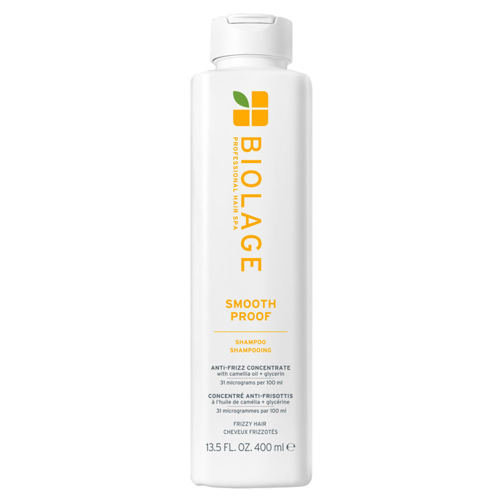 Biolage Smooth Proof Shampoo Gently Cleanses and Adds Shine Nourishes Moisturizes Tames Frizz For All Frizzy Hair Types