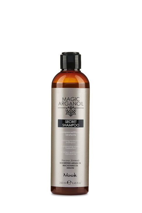 Nook Secret Shampoo 250ml Moisturizing silky shampoo Magic Argan Oil