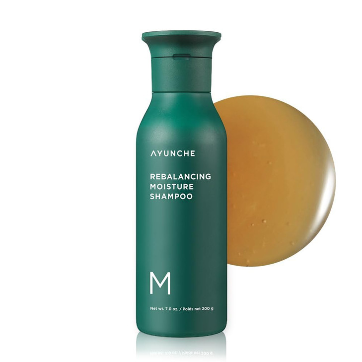 AYUNCHE Rebalancing Shampoo Moist 64 fl oz For Dry Scalp Soft Moisturizing Cleansing Shampoo Strengthen and Protect Weak